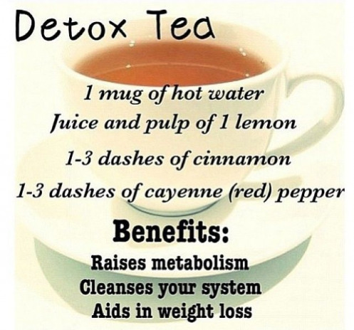 Detox tea to raise metabolism, cleanse your system, aid weight loss #diet #weightloss #burnfat #bestdiet #loseweight #diets