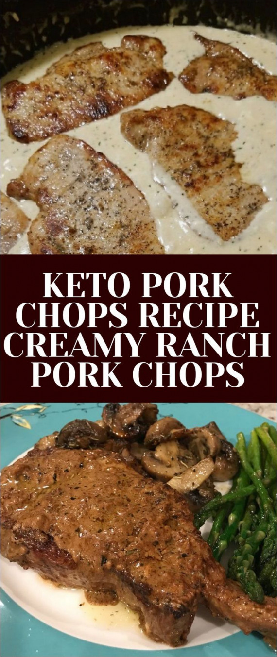 Keto Pork Chops Recipe – Creamy Ranch Pork Chops